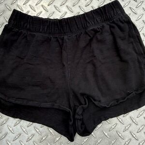 PINK Victoria's Secret Black Athletic Shorts